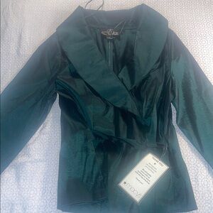 Alex Evenings Elegant Green Blazer
